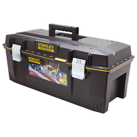 stanley fatmax metal and plastic tool box|stanley fatmax cantilever tool box.